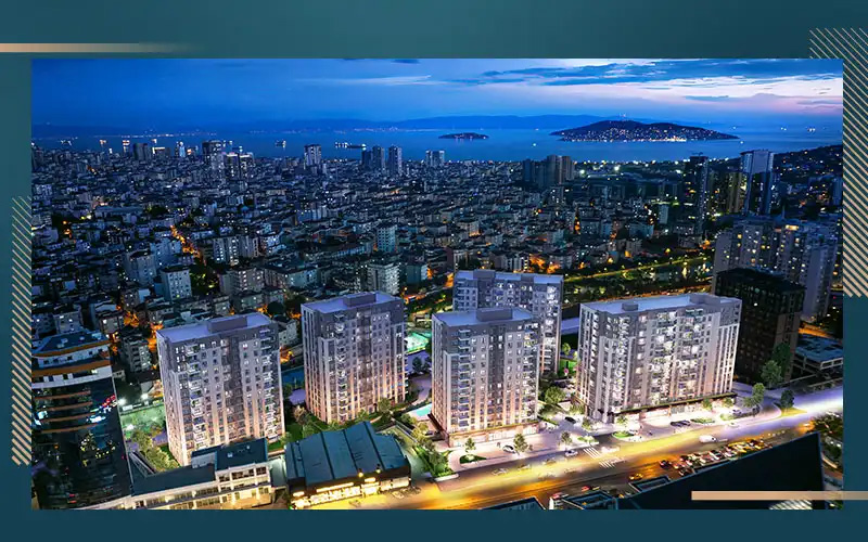 إطلالات بانورامية وخدمات فاخرة في مشروع سكني في مالتبه اسطنبول