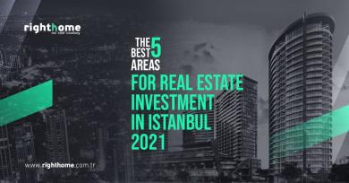 أفضل 5 مناطق للاستثمار العقاري في اسطنبول 2021