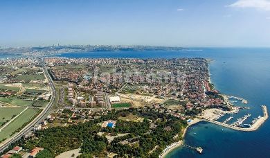 RH 181- مشروع قيد الإنشاء بإطلالة بحرية مباشرة في منطقة بويوك شكمجة في اسطنبول
