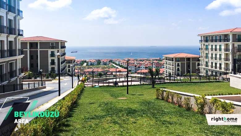beylikduzu villa with sea view